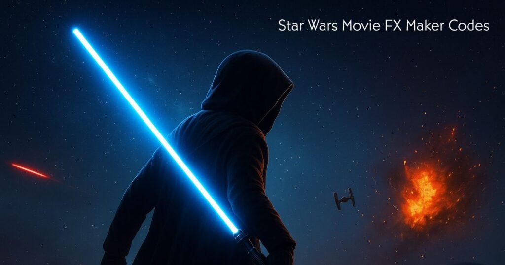 Star Wars Movie FX Maker Codes